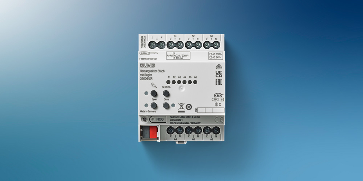 KNX Heizungsaktor 6-fach bei Elektro Köll GmbH in Hausham